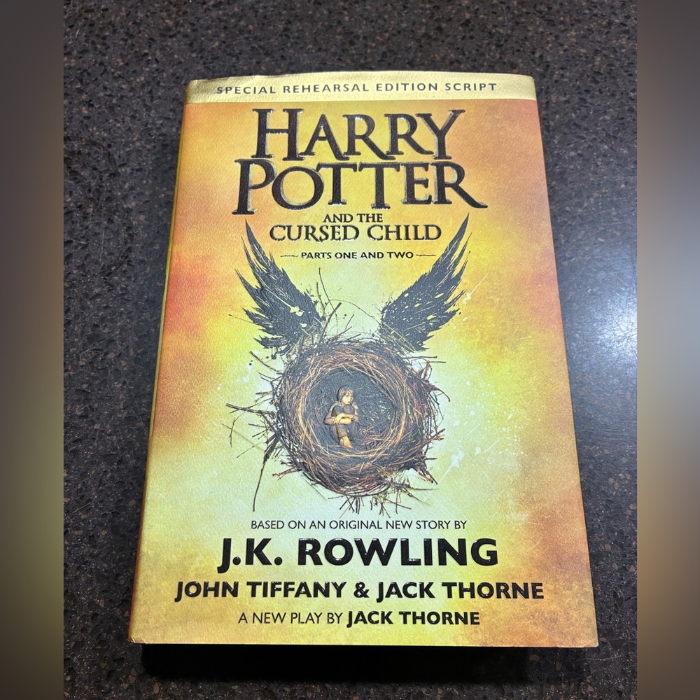 NWT Harry Potter and the Cursed Child: Special Rehearsal Edition Script